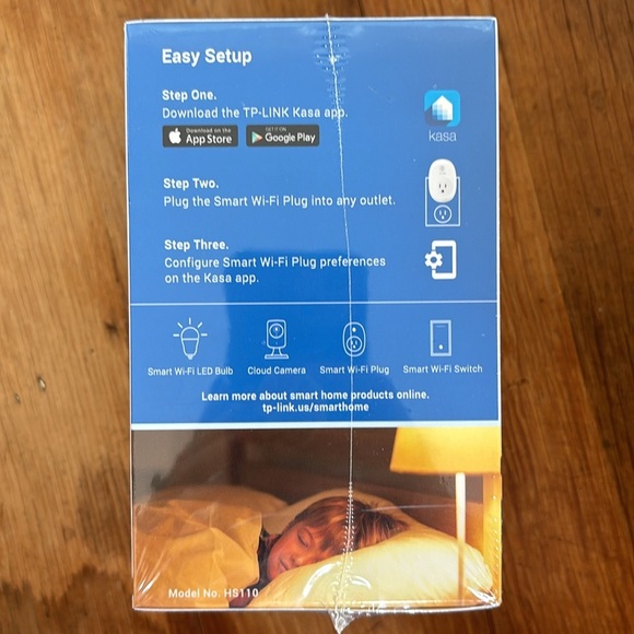 NIB Kasa Smart WiFi Plug w/Energy Monitoring by TP-Link. HS110 (US) - 1 PACK - Picture 9 of 10